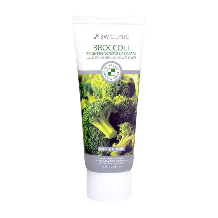 Крем для лица 3W Clinic Broccoli Brightening Tone Up Cream, Осветляющий крем для улучшения тона кожи лица с экстрактом брокколи
Крем для лица 3W Clinic Broccoli Brightening Tone Up Cream, Осветляющий крем для улучшения тона кожи лица с экстрактом брокколи