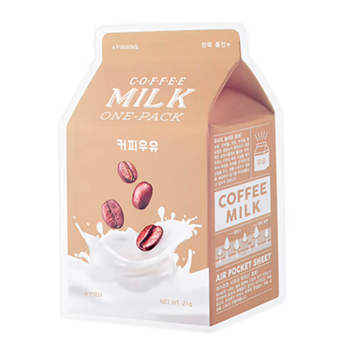 Тканевая маска A'Pieu Coffee Milk One-Pack, Укрепляющая тканевая маска с молочными протеинами и экстрактом кофе
Тканевая маска A'Pieu Coffee Milk One-Pack, Укрепляющая тканевая маска с молочными протеинами и экстрактом кофе