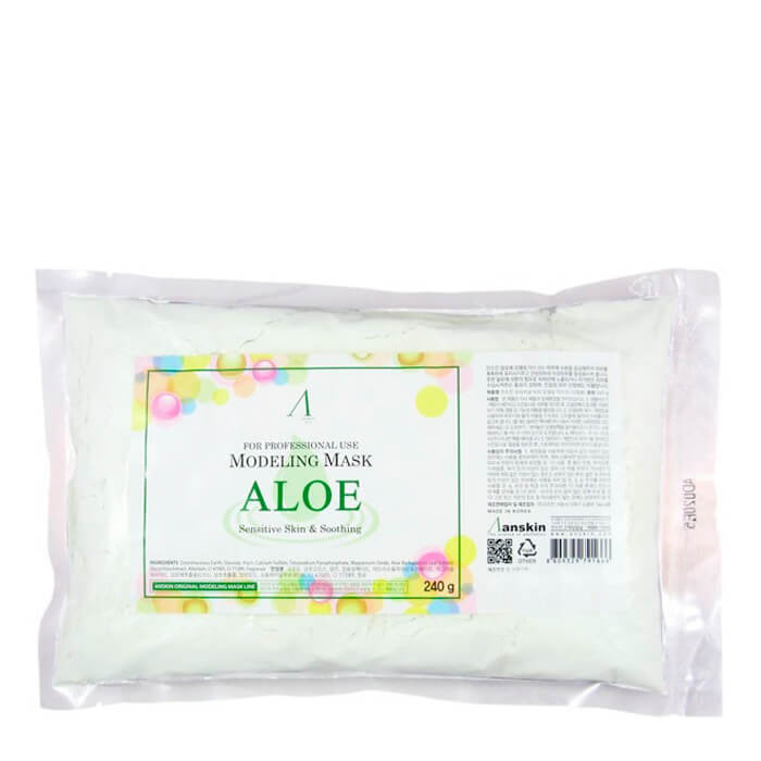 Альгинатная маска Anskin Aloe Modeling Mask (Refill), Успокаивающая альгинатная маска с экстрактом алоэ вера
Альгинатная маска Anskin Aloe Modeling Mask (Refill), Успокаивающая альгинатная маска с экстрактом алоэ вера