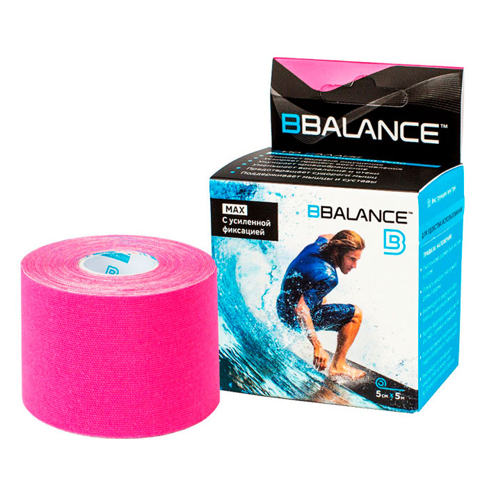Кинезио тейп BBalance Max (5см*5м) Pink, Кинезио тейпы с усиленным клеем для применения в условиях повышенной нагрузки
Кинезио тейп BBalance Max (5см*5м) Pink, Кинезио тейпы с усиленным клеем для применения в условиях повышенной нагрузки