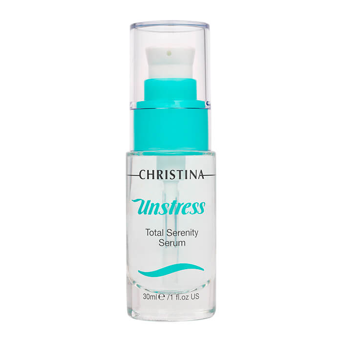 Сыворотка для лица Christina Unstress Total Serenity Serum, Успокаивающая сыворотка для лица и шеи
Сыворотка для лица Christina Unstress Total Serenity Serum, Успокаивающая сыворотка для лица и шеи