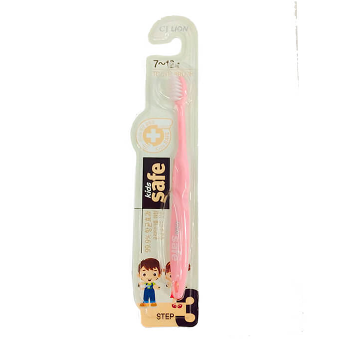Детская зубная щетка CJ Lion Kids Safe Toothbrush - Step 3, Зубная щётка с антибактериальной щетиной для детей от 7 до 12 лет
Детская зубная щетка CJ Lion Kids Safe Toothbrush - Step 3, Зубная щётка с антибактериальной щетиной для детей от 7 до 12 лет