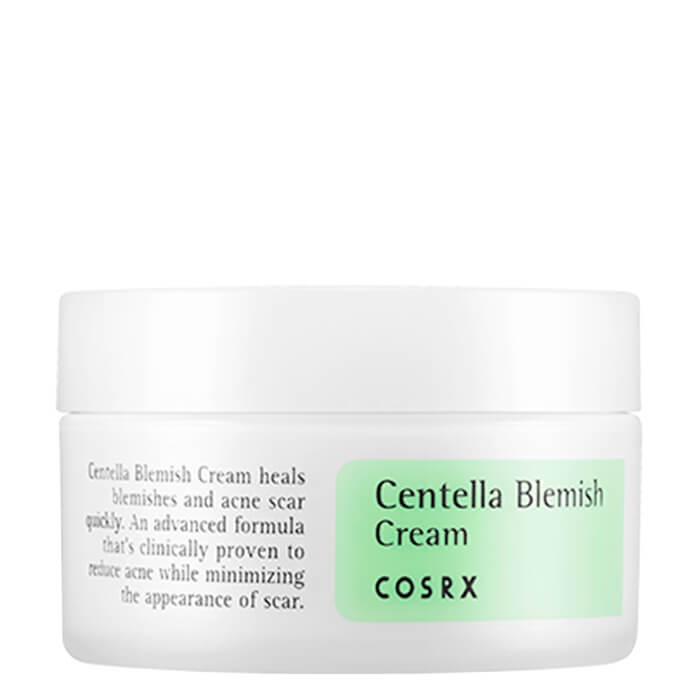 Крем для лица CosRX Centella Blemish Cream, Успокаивающий крем для лица с 50% экстрактом центеллы азиатской
Крем для лица CosRX Centella Blemish Cream, Успокаивающий крем для лица с 50% экстрактом центеллы азиатской
