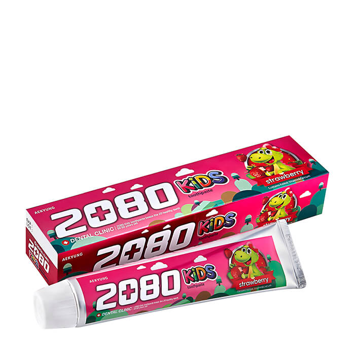 Детская зубная паста Dental Clinic 2080 Kids Toothpaste Strawberry, Детская зубная паста для укрепления эмали с клубничным вкусом
Детская зубная паста Dental Clinic 2080 Kids Toothpaste Strawberry, Детская зубная паста для укрепления эмали с клубничным вкусом