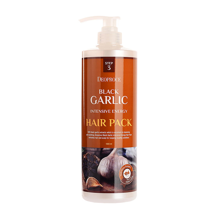Маска для волос Deoproce Black Garlic Intense Energy Hair Pack, Восстанавливающая маска против выпадения волос с экстрактом чёрного чеснока
Маска для волос Deoproce Black Garlic Intense Energy Hair Pack, Восстанавливающая маска против выпадения волос с экстрактом чёрного чеснока