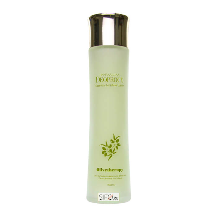 Лосьон для лица Premium Deoproce Olivetherapy Essential Moisture Lotion, Интенсивно увлажняющий лосьон для лица с маслом оливы
Лосьон для лица Premium Deoproce Olivetherapy Essential Moisture Lotion, Интенсивно увлажняющий лосьон для лица с маслом оливы