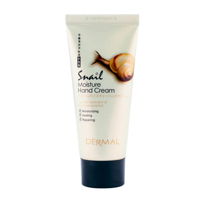 Крем для рук Dermal Snail Moisture Hand Cream, Крем для рук с фильтратом секреции виноградной улитки
Крем для рук Dermal Snail Moisture Hand Cream, Крем для рук с фильтратом секреции виноградной улитки