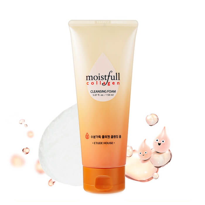 Пенка для умывания Etude House Moistfull Collagen Cleansing Foam, Увлажняющая пенка для умывания лица с коллагеном
Пенка для умывания Etude House Moistfull Collagen Cleansing Foam, Увлажняющая пенка для умывания лица с коллагеном