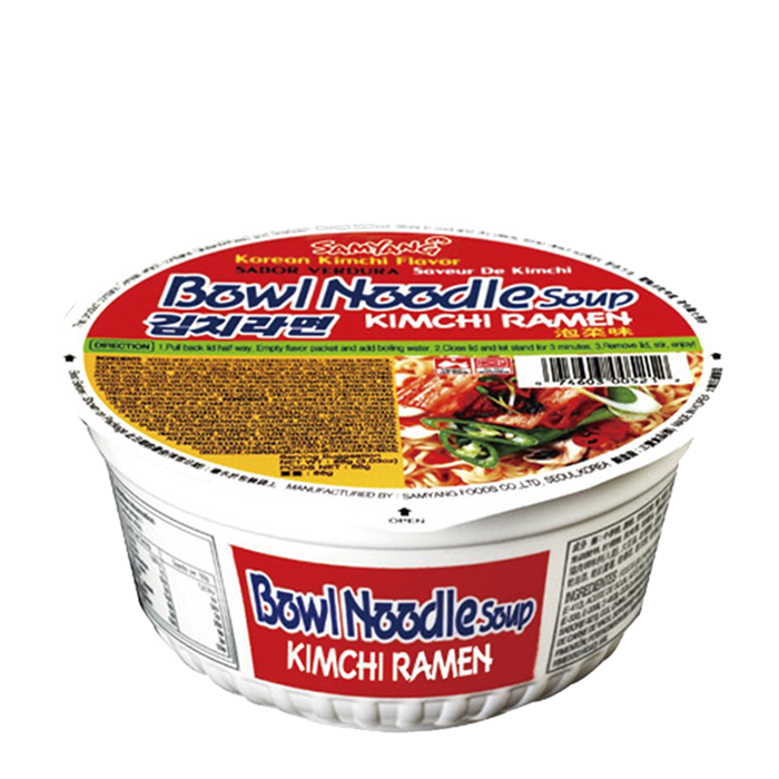 Лапша быстрого приготовления Samyang Bowl Noodle Soup Kimchi Ramen, Сублимированная лапша быстрого приготовления со вкусом кимчи
Лапша быстрого приготовления Samyang Bowl Noodle Soup Kimchi Ramen, Сублимированная лапша быстрого приготовления со вкусом кимчи