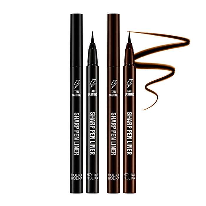 Подводка для глаз Holika Holika Tail Lasting Sharp Pen Liner, Водостойкая подводка для глаз с удобной кисточкой
Подводка для глаз Holika Holika Tail Lasting Sharp Pen Liner, Водостойкая подводка для глаз с удобной кисточкой