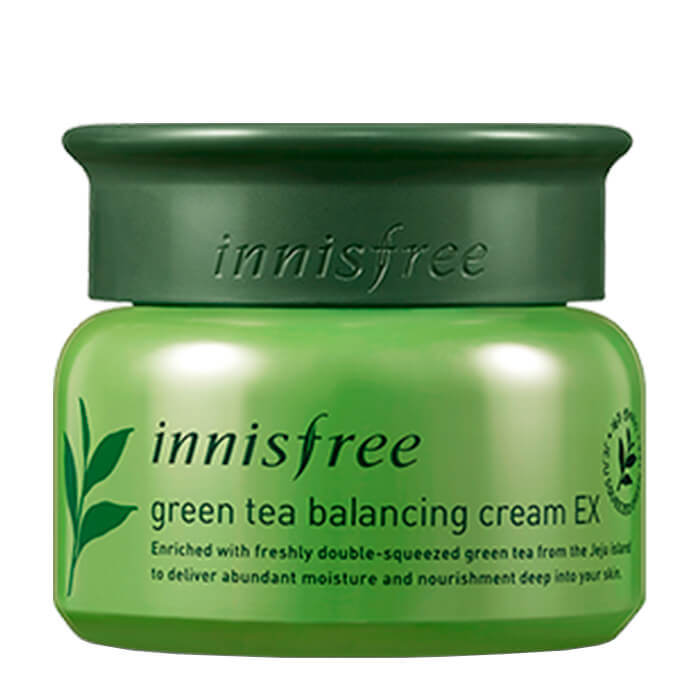 Крем для лица Innisfree Green Tea Balancing Cream EX, Интенсивно увлажняющий крем для лица с экстрактом зелёного чая
Крем для лица Innisfree Green Tea Balancing Cream EX, Интенсивно увлажняющий крем для лица с экстрактом зелёного чая