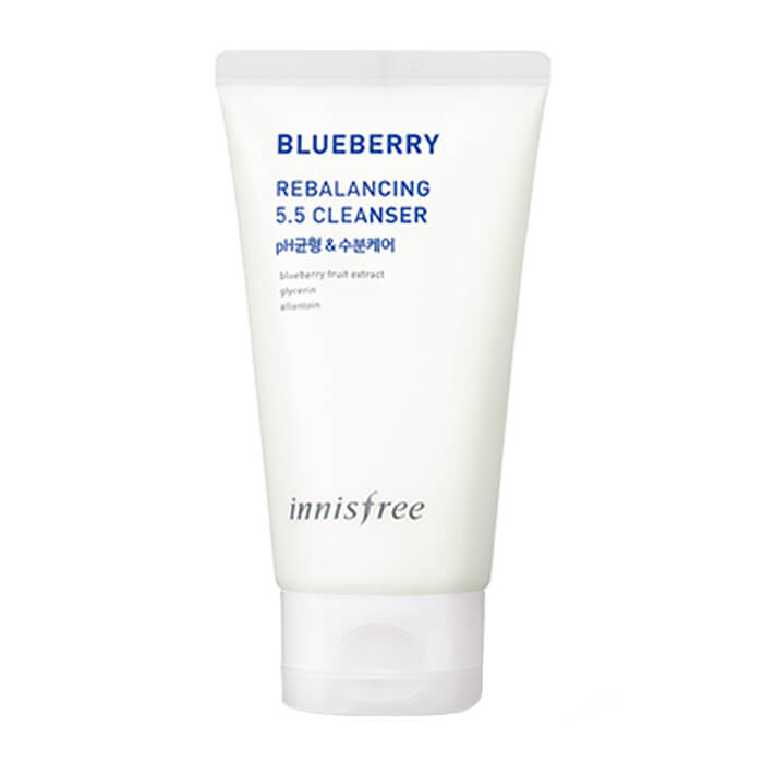Очищающая пенка Innisfree Blueberry Rebalancing 5.5 Cleanser, Балансирующая пенка для умывания кожи лица с экстрактом голубики
Очищающая пенка Innisfree Blueberry Rebalancing 5.5 Cleanser, Балансирующая пенка для умывания кожи лица с экстрактом голубики