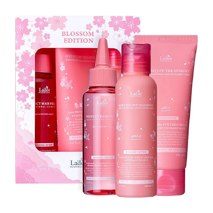 Набор для волос La’dor Blossom Edition, Набор для восстановления волос в стильном весеннем оформлении
Набор для волос La’dor Blossom Edition, Набор для восстановления волос в стильном весеннем оформлении