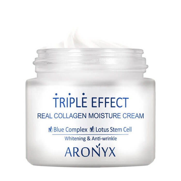 Крем для лица Aronyx Triple Effect Real Collagen Moisture Cream, Восстанавливающий крем для лица с морским коллагеном
Крем для лица Aronyx Triple Effect Real Collagen Moisture Cream, Восстанавливающий крем для лица с морским коллагеном