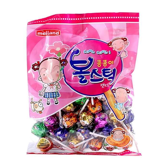 Карамель Kukje Melland Cong-Cong-I Ball Stick Candy (500 г), Карамель с натуральным вкусом различных фруктов
Карамель Kukje Melland Cong-Cong-I Ball Stick Candy (500 г), Карамель с натуральным вкусом различных фруктов