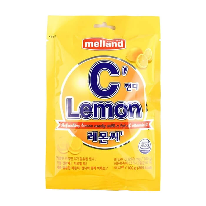 Карамель Kukje Melland Lemon C Candy, Богатая витаминами карамель со вкусом лимона
Карамель Kukje Melland Lemon C Candy, Богатая витаминами карамель со вкусом лимона