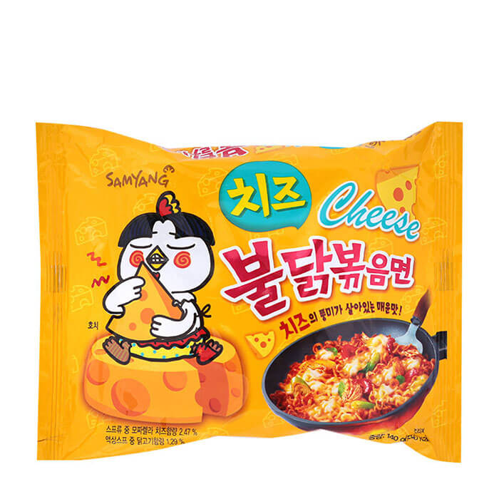 Лапша быстрого приготовления Samyang Hot Chicken Flavor Ramen Cheese (140 г), Лапша быстрого приготовления со вкусом жареной курицы и сыра (острая)
Лапша быстрого приготовления Samyang Hot Chicken Flavor Ramen Cheese (140 г), Лапша быстрого приготовления со вкусом жареной курицы и сыра (острая)