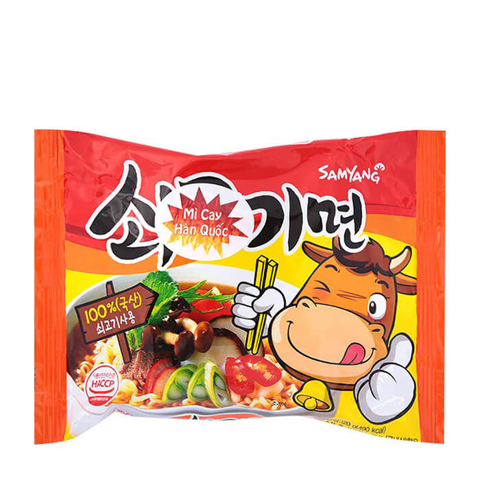 Лапша быстрого приготовления Samyang Sogokimyun, Сублимированная лапша быстрого приготовления со вкусом говядины
Лапша быстрого приготовления Samyang Sogokimyun, Сублимированная лапша быстрого приготовления со вкусом говядины