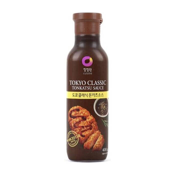 Соус для мяса Daesang Classic Tonkatsu Sauce, Соус тонкацу с ананасом и яблоком для приготовления мясных стейков
Соус для мяса Daesang Classic Tonkatsu Sauce, Соус тонкацу с ананасом и яблоком для приготовления мясных стейков