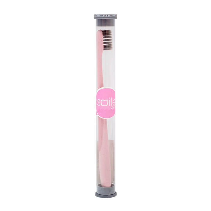 Зубная щётка Smile Care Bio Pink - Мягкая, Мягкая зубная эко щетка из натуральных материалов
Зубная щётка Smile Care Bio Pink - Мягкая, Мягкая зубная эко щетка из натуральных материалов