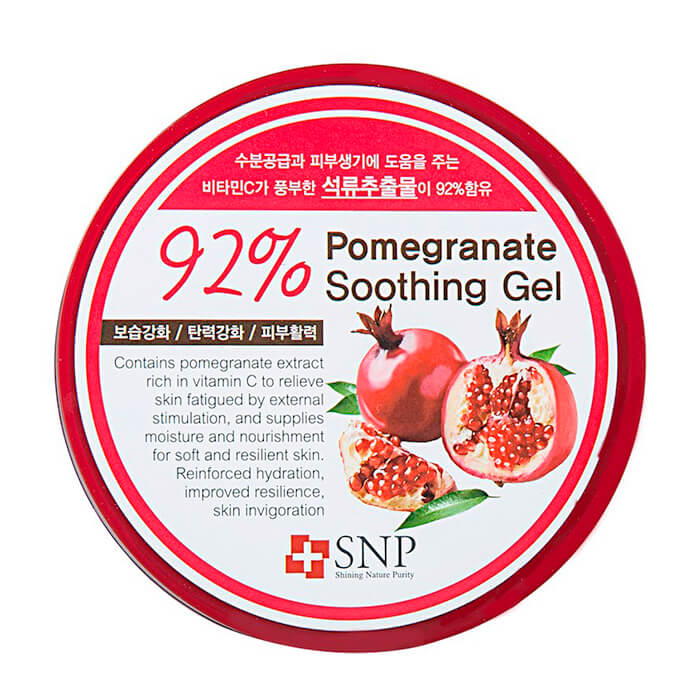 Гель с гранатом SNP Pomegranate 92% Soothing Gel, Успокаивающий универсальный гель с 92% экстрактом граната
Гель с гранатом SNP Pomegranate 92% Soothing Gel, Успокаивающий универсальный гель с 92% экстрактом граната