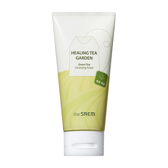 Пенка для умывания The Saem Healing Tea Garden Green Tea Cleansing Foam, Увлажняющая пенка для умывания лица с экстрактом зелёного чая
Пенка для умывания The Saem Healing Tea Garden Green Tea Cleansing Foam, Увлажняющая пенка для умывания лица с экстрактом зелёного чая