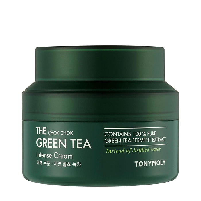 Крем для лица Tony Moly The Chok Chok Green Tea Intense Cream, Интенсивно увлажняющий крем для лица на основе ферментированного экстракта зелёного чая
Крем для лица Tony Moly The Chok Chok Green Tea Intense Cream, Интенсивно увлажняющий крем для лица на основе ферментированного экстракта зелёного чая