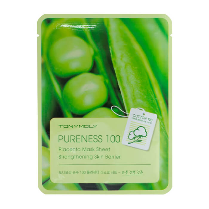 Тканевая маска Tony Moly Pureness 100 Placenta Mask Sheet, Маска для лица с насыщенной эссенцией экстракта соевых бобов
Тканевая маска Tony Moly Pureness 100 Placenta Mask Sheet, Маска для лица с насыщенной эссенцией экстракта соевых бобов