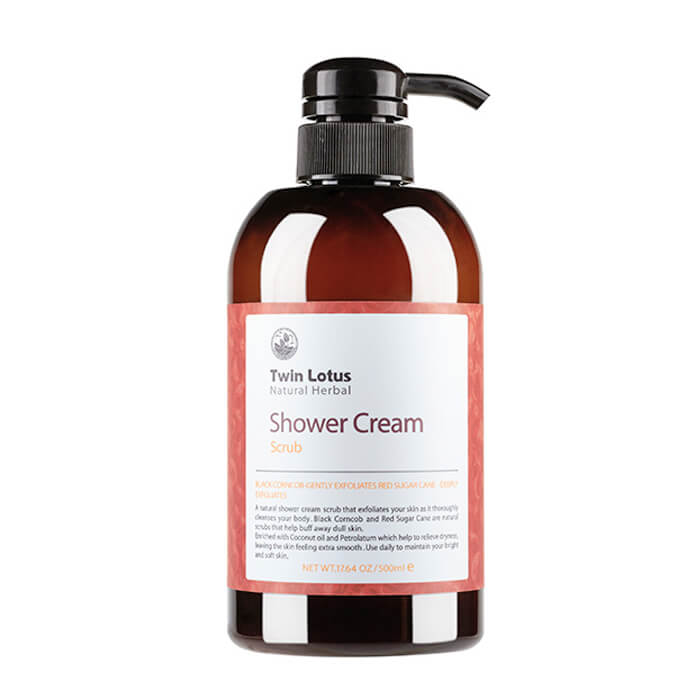Гель-скраб для душа Twin Lotus Natural Herbal Shower Cream Scrub, Натуральный мягкий гель-скраб для душа с травами
Гель-скраб для душа Twin Lotus Natural Herbal Shower Cream Scrub, Натуральный мягкий гель-скраб для душа с травами