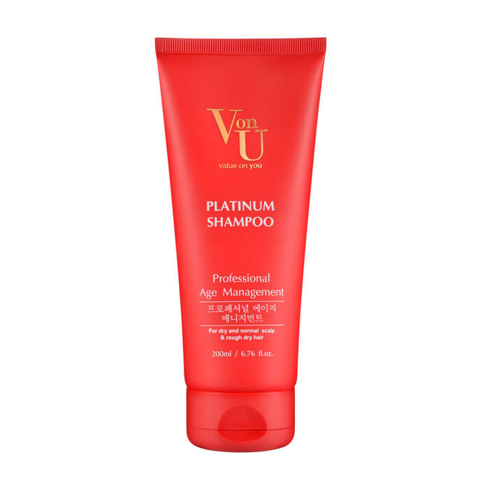 Шампунь для волос Von U Platinum Shampoo, Разглаживающий шампунь для волос с платиной
Шампунь для волос Von U Platinum Shampoo, Разглаживающий шампунь для волос с платиной