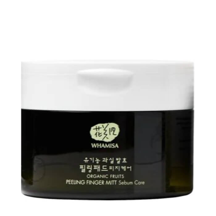 Очищающие диски Whamisa Organic Fruits Peeling Finger Mitt Sebum Care, Спонжи для пилинга и контроля выработки себума на основе фруктовых ферментов
Очищающие диски Whamisa Organic Fruits Peeling Finger Mitt Sebum Care, Спонжи для пилинга и контроля выработки себума на основе фруктовых ферментов
