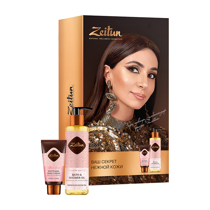 Набор для тела Zeitun Ritual of Caress "Нежность дамасской розы", Подарочный набор для ухода за кожей рук и тела с ароматом дамасской розы
Набор для тела Zeitun Ritual of Caress "Нежность дамасской розы", Подарочный набор для ухода за кожей рук и тела с ароматом дамасской розы