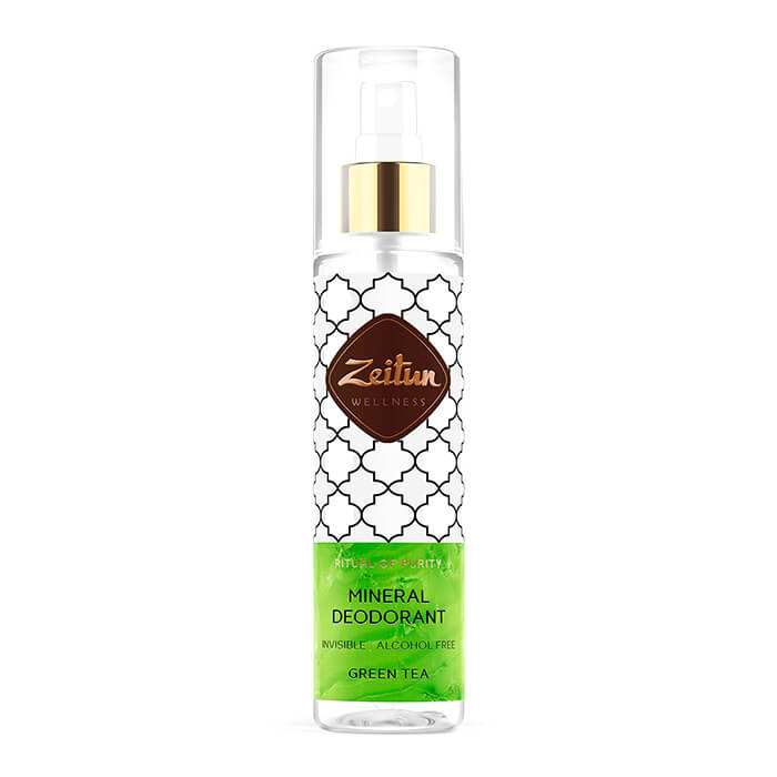 Дезодорант Zeitun Mineral Deodorant - Green Tea, Минеральный спрей-антиперспирант с натуральными квасцами
Дезодорант Zeitun Mineral Deodorant - Green Tea, Минеральный спрей-антиперспирант с натуральными квасцами