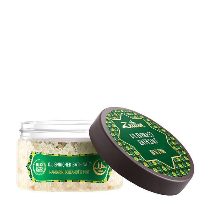 Соль для ванны Zeitun Reviving Oil Enriched Bath Salt, Тонизирующая морская соль для ванны с гидрофильными маслами
Соль для ванны Zeitun Reviving Oil Enriched Bath Salt, Тонизирующая морская соль для ванны с гидрофильными маслами