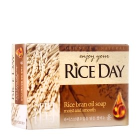 Мыло туалетное CJ Lion Rice Day Oriental & Natural Rice Bran Soap