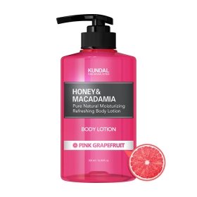 Лосьон для тела Kundal Honey & Macadamia Pure Body Lotion Pink Grapefruit
