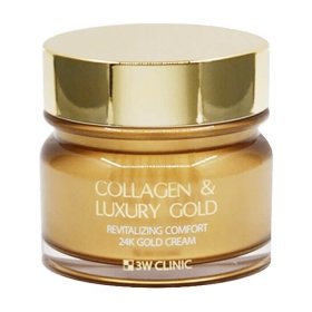 Крем для лица 3W Clinic Collagen & Luxury Gold Cream