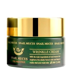 Крем для лица 3W Clinic Snail Mucus Wrinkle Cream