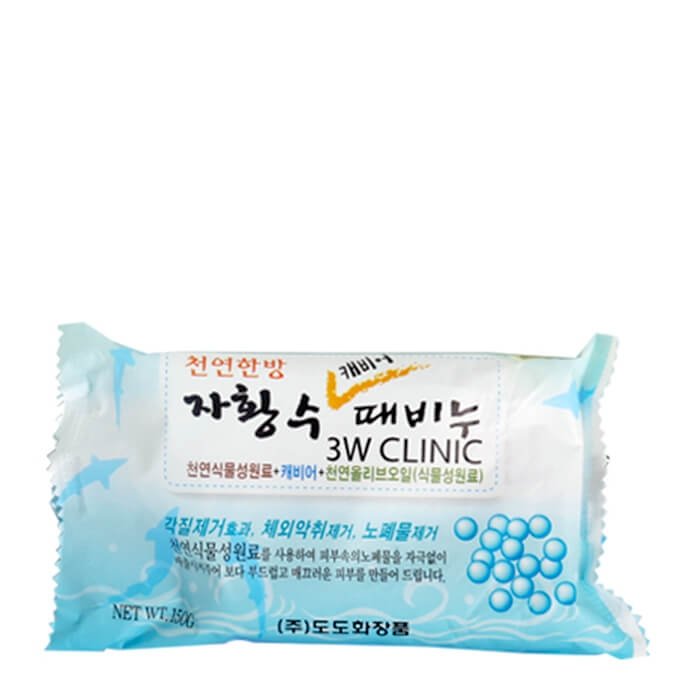 Мыло для лица и тела 3W Clinic Caviar Soap