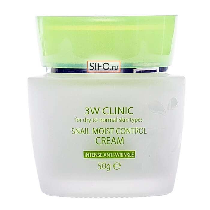 Набор для увлажнения лица 3W Clinic Snail Moist Control Skin Care 3 Set