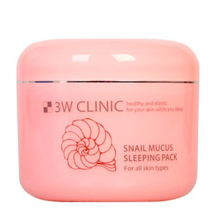 Ночная маска 3W Clinic Snail Mucus Sleeping Pack