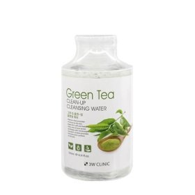 Очищающая вода 3W Clinic Green Tea Clean-Up Cleansing Water