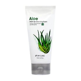 Пенка для умывания 3W Clinic Aloe Clean Up Cleansing Foam