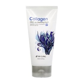 Пенка для умывания 3W Clinic Collagen Clean Up Cleansing Foam