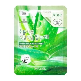 Тканевая маска 3W Clinic Fresh Aloe Mask Sheet