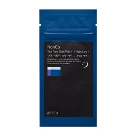 Ночные патчи от воспалений A'Pieu NonCo Tea Tree Spot Patch Night Care