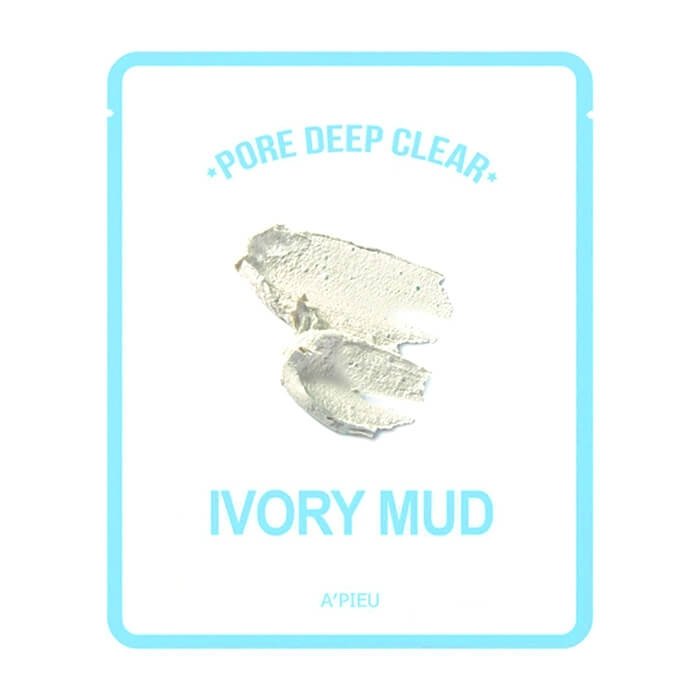 Тканевая маска A'pieu Pore Deep Clear Ivory Mud Mask