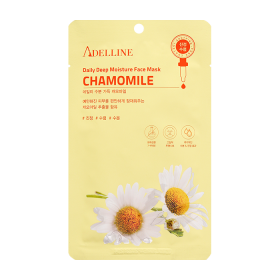 Тканевая маска Adelline Daily Deep Moisture Face Mask - Camomile (новый дизайн)