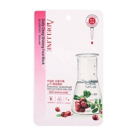 Тканевая маска Adelline Daile Deep Shining Face - Bearberry