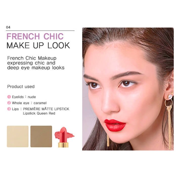 Палетка теней Agatha Eye Color Master Look Book